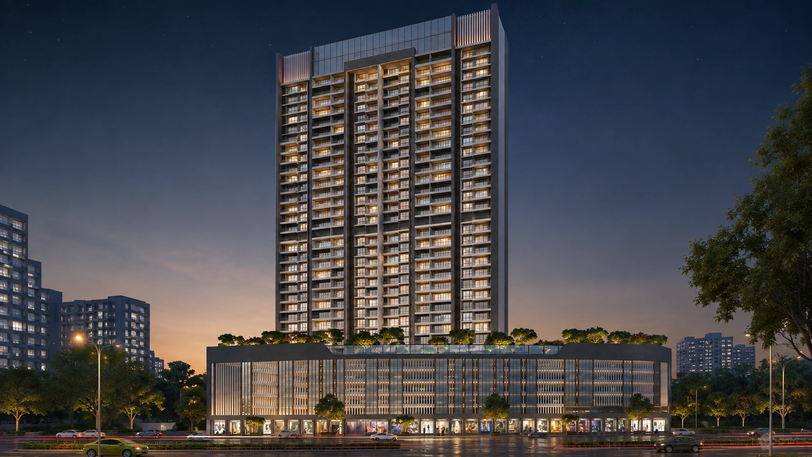 Neelkanth Corner Off Palm Beach Sanpada by Palm Meridian – premium living spaces